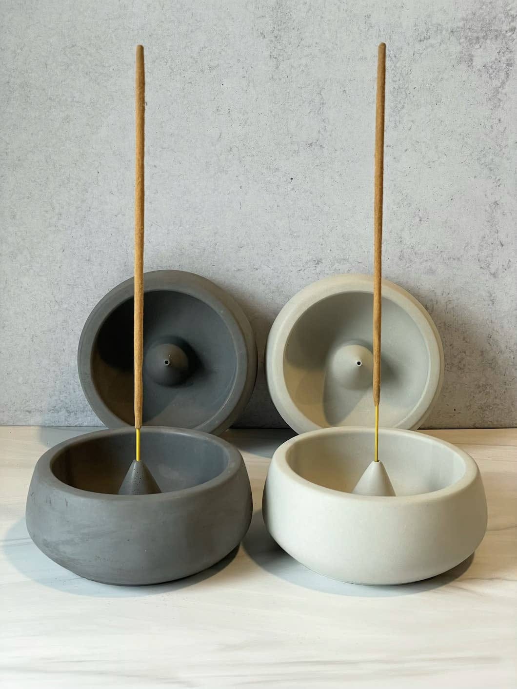 Concrete Incense Holders